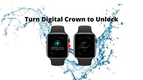 turn digital crown to unlock and eject water|WATER LOCK: Turn off Digital Crown to Unlock and Eject Water .